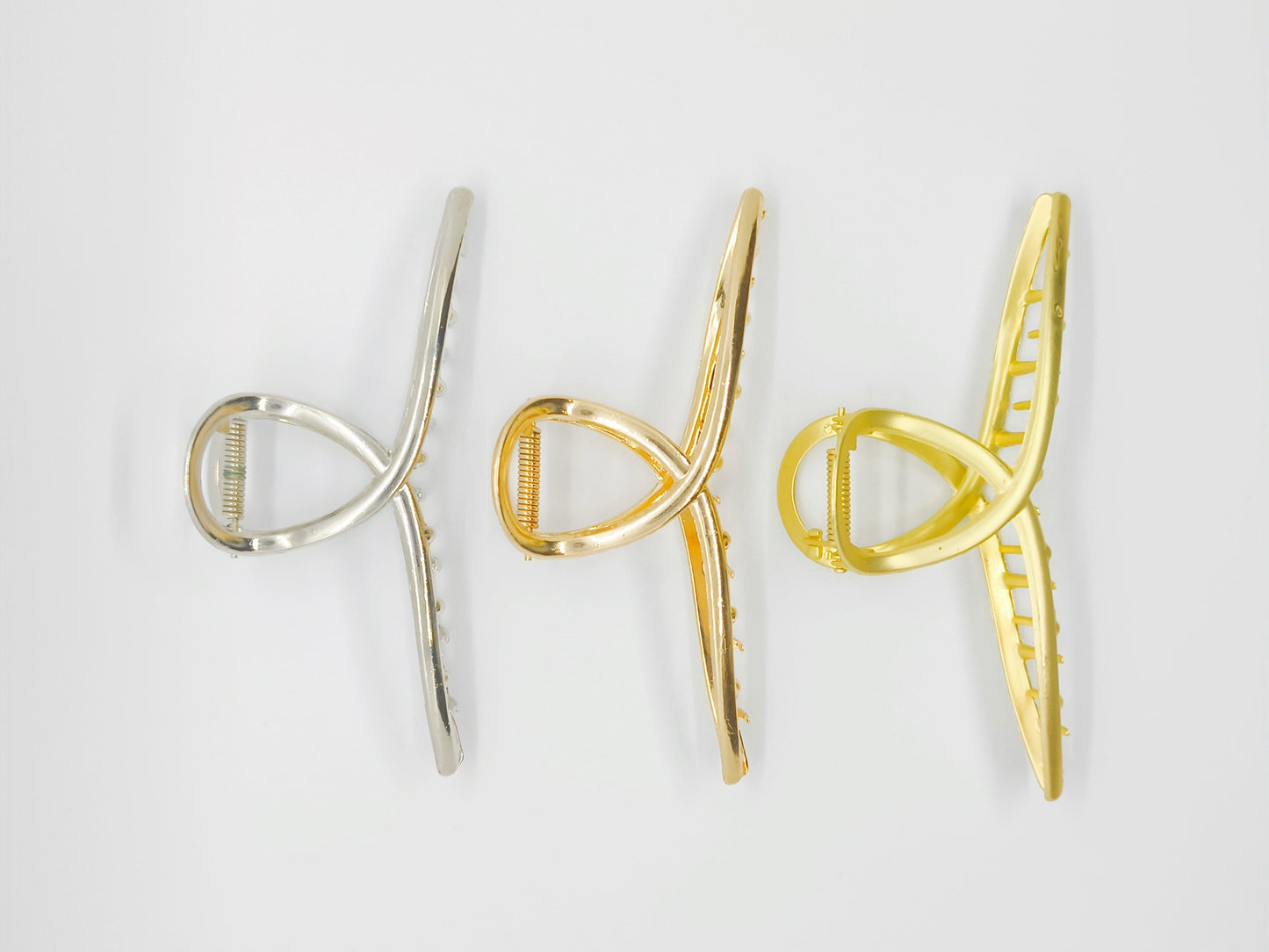 Elegant Twisted Alloy Hair Claw Clip - cllovestudio