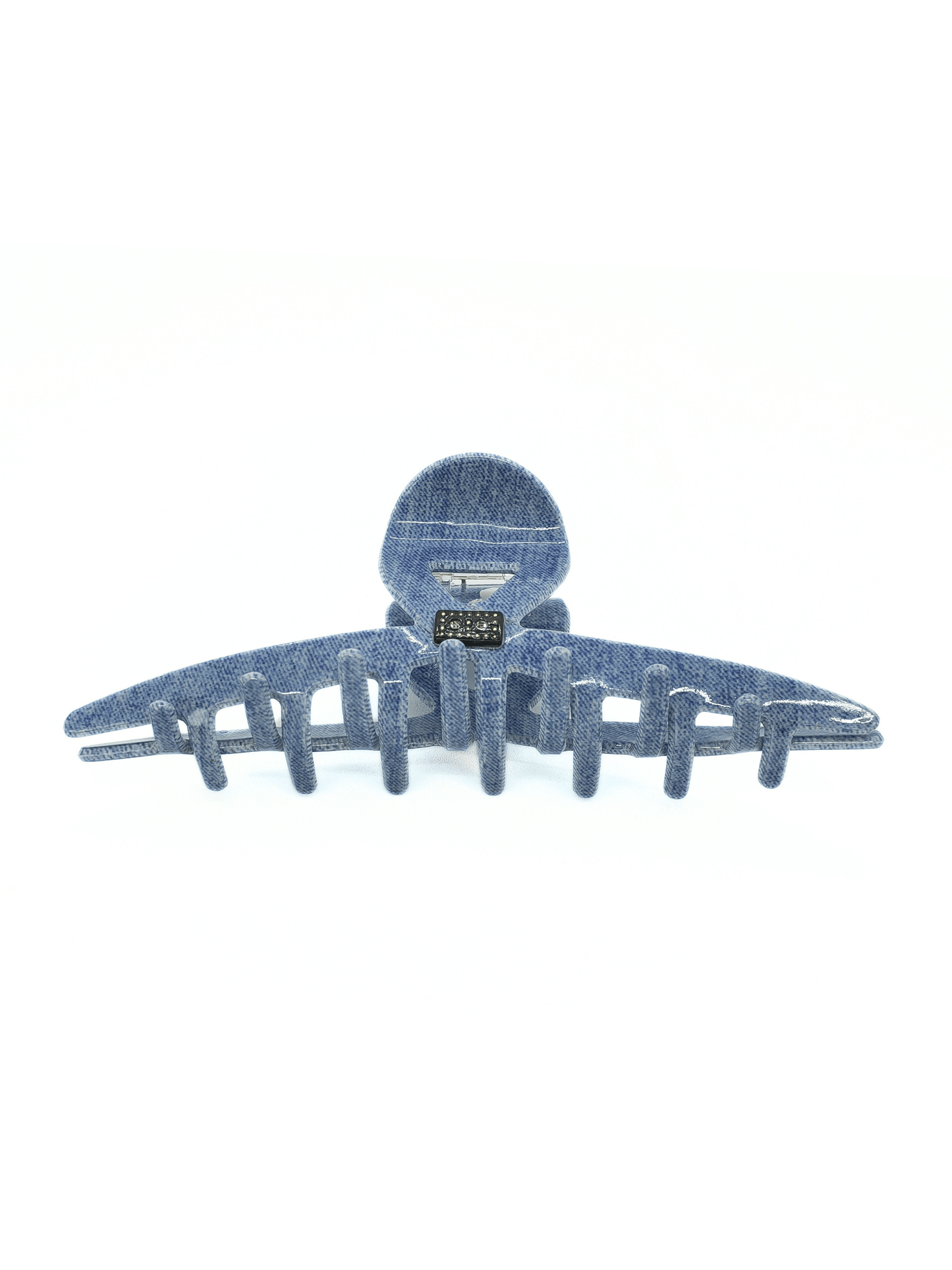 Denim Chic Acetate Hair Claw Clip - cllovestudio