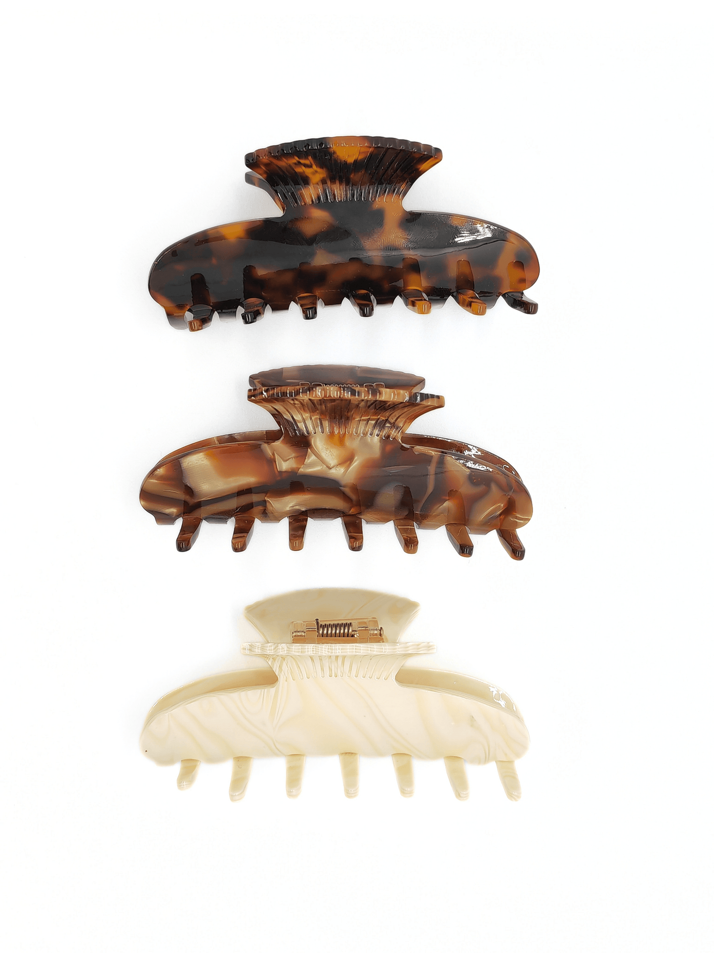 Elegant Seashell Acetate Hair Claw Clip - cllovestudio
