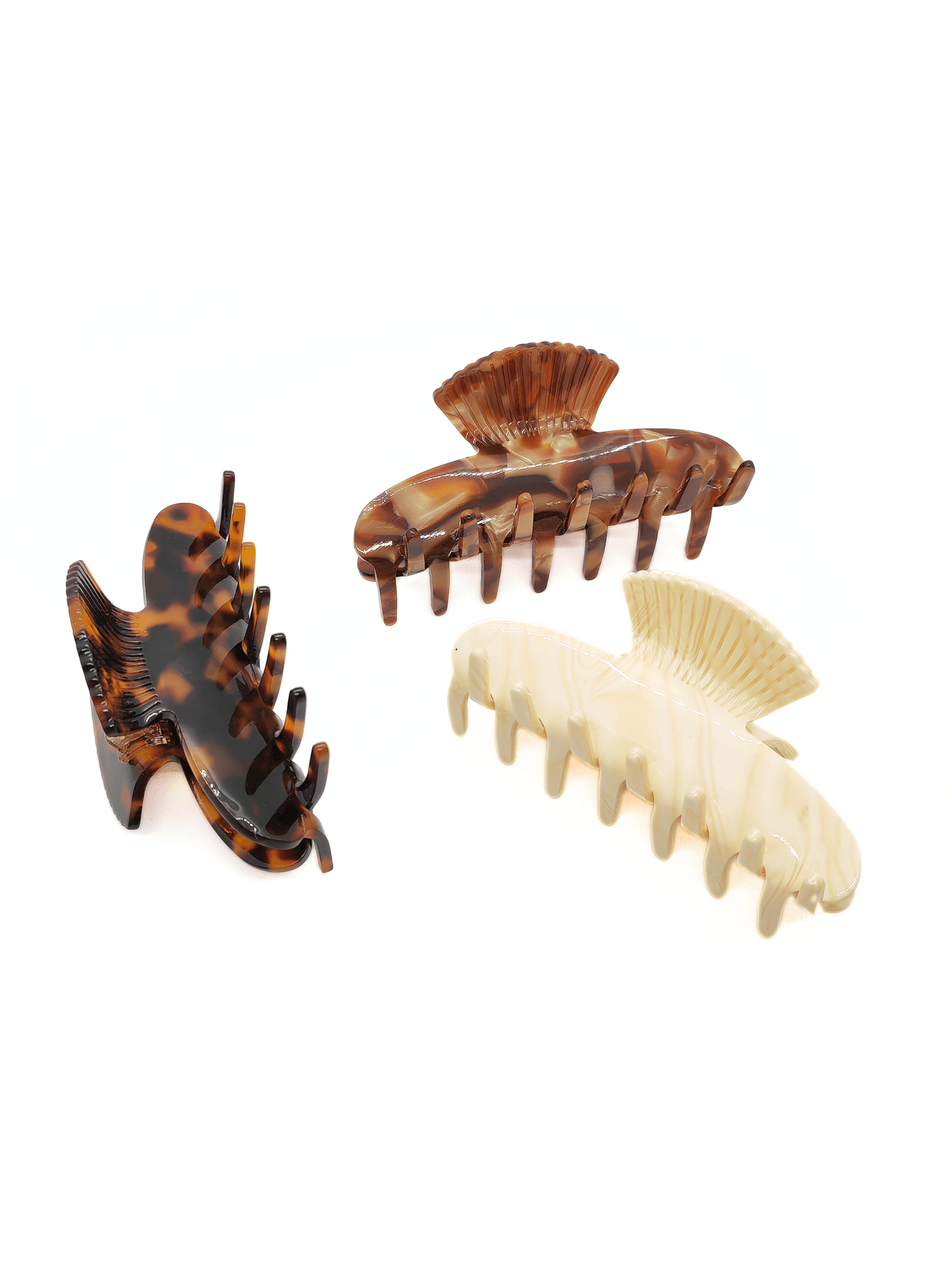 Elegant Seashell Acetate Hair Claw Clip - cllovestudio