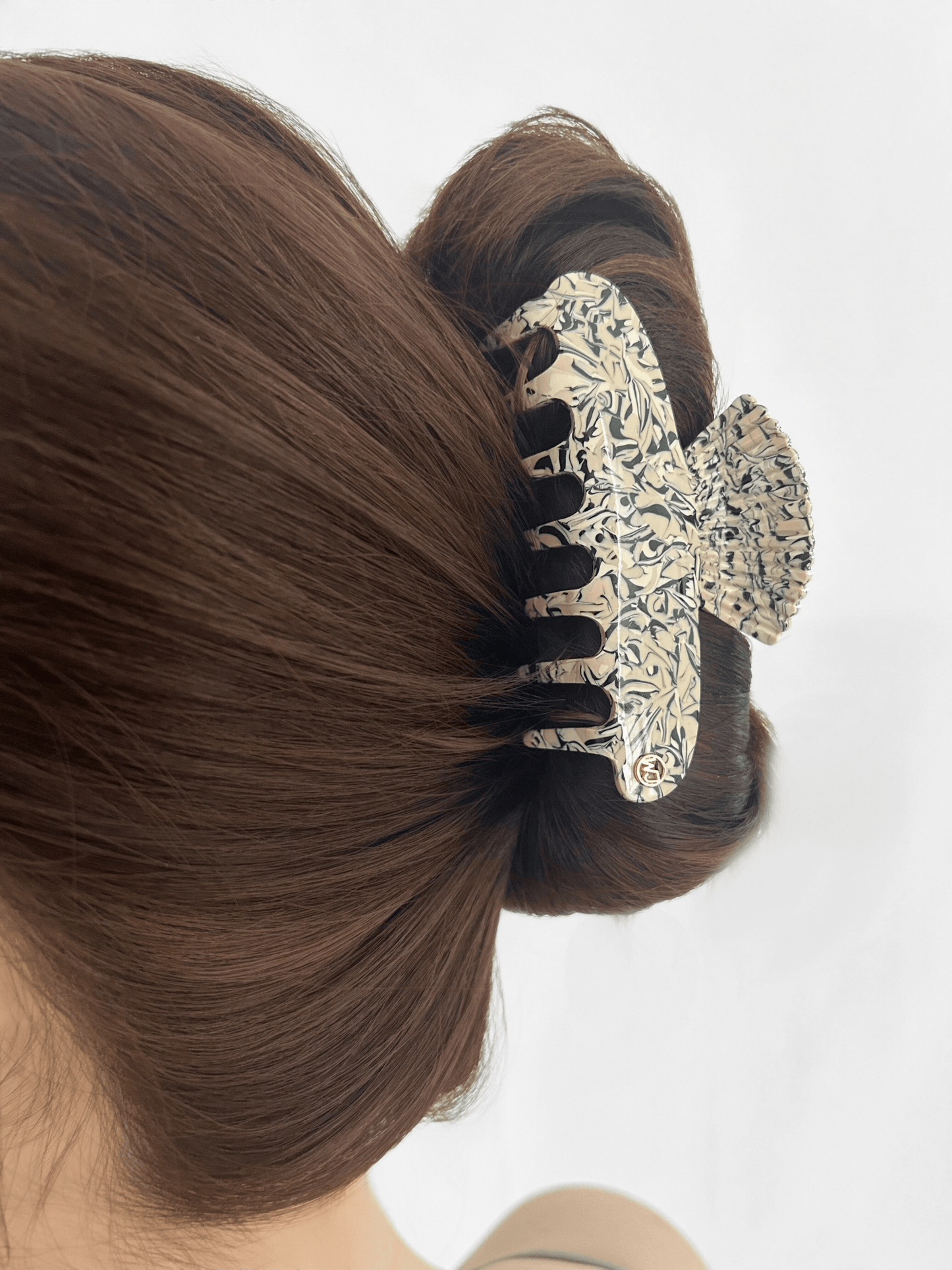 Floral Shell Hair Claw Clip - cllovestudio