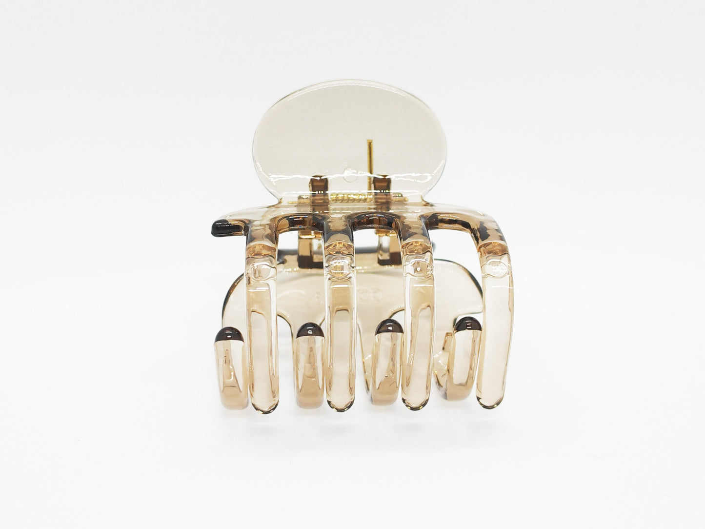 Elegant Transparent Mini Square Hair Claw Clip - cllovestudio