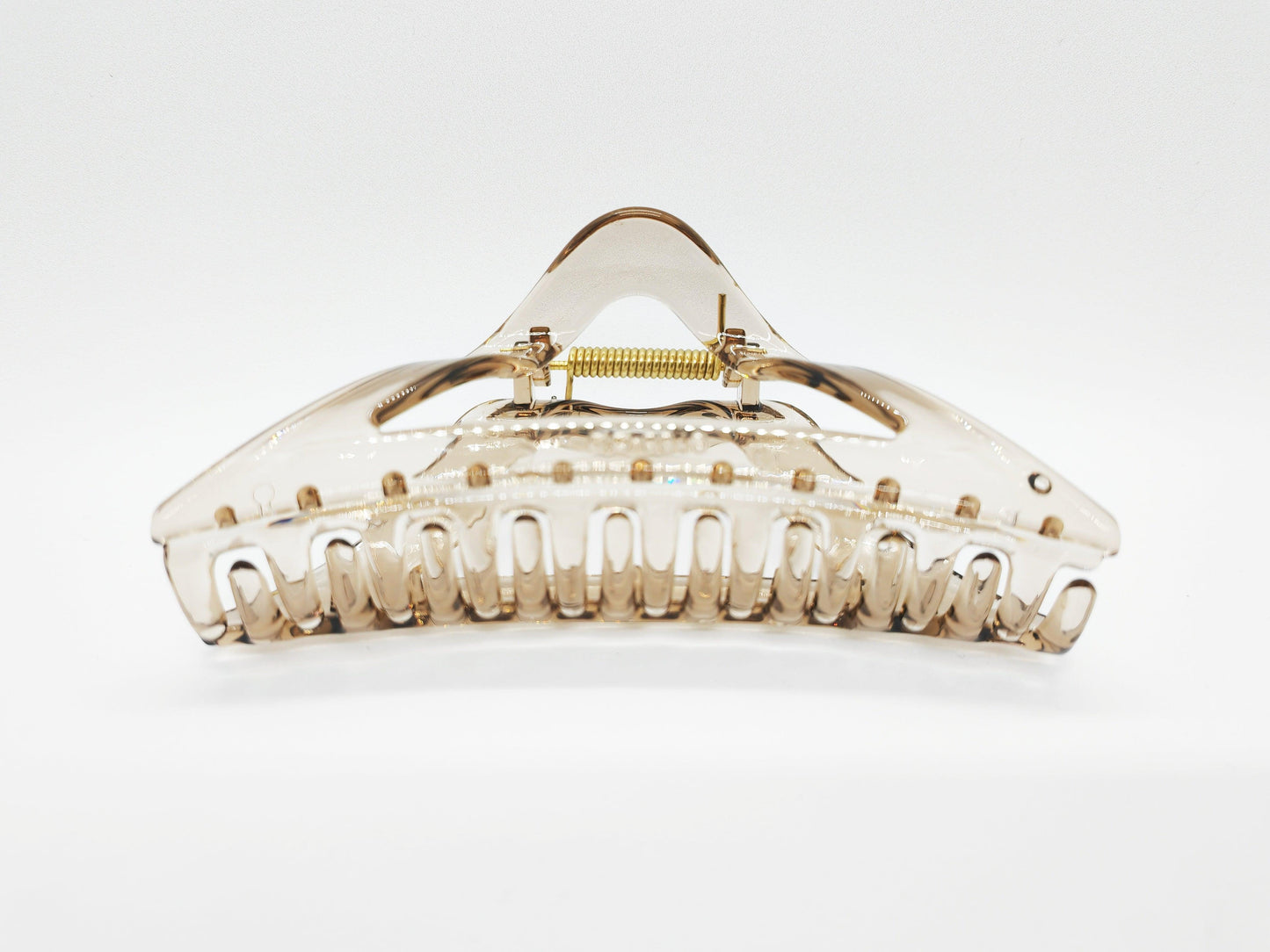 Elegant Transparent Triangle Hair Claw Clip - cllovestudio