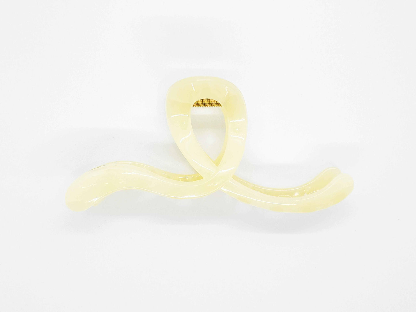 Glossy Wave Hair Claw Clip - cllovestudio