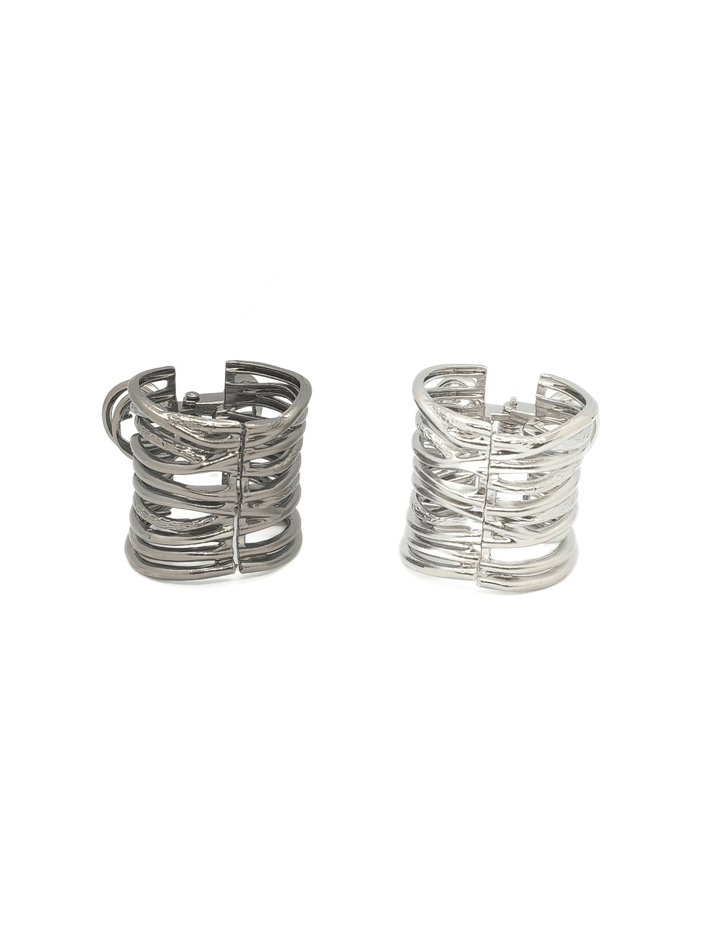 Metallic Spiral High Ponytail Holder - cllovestudio