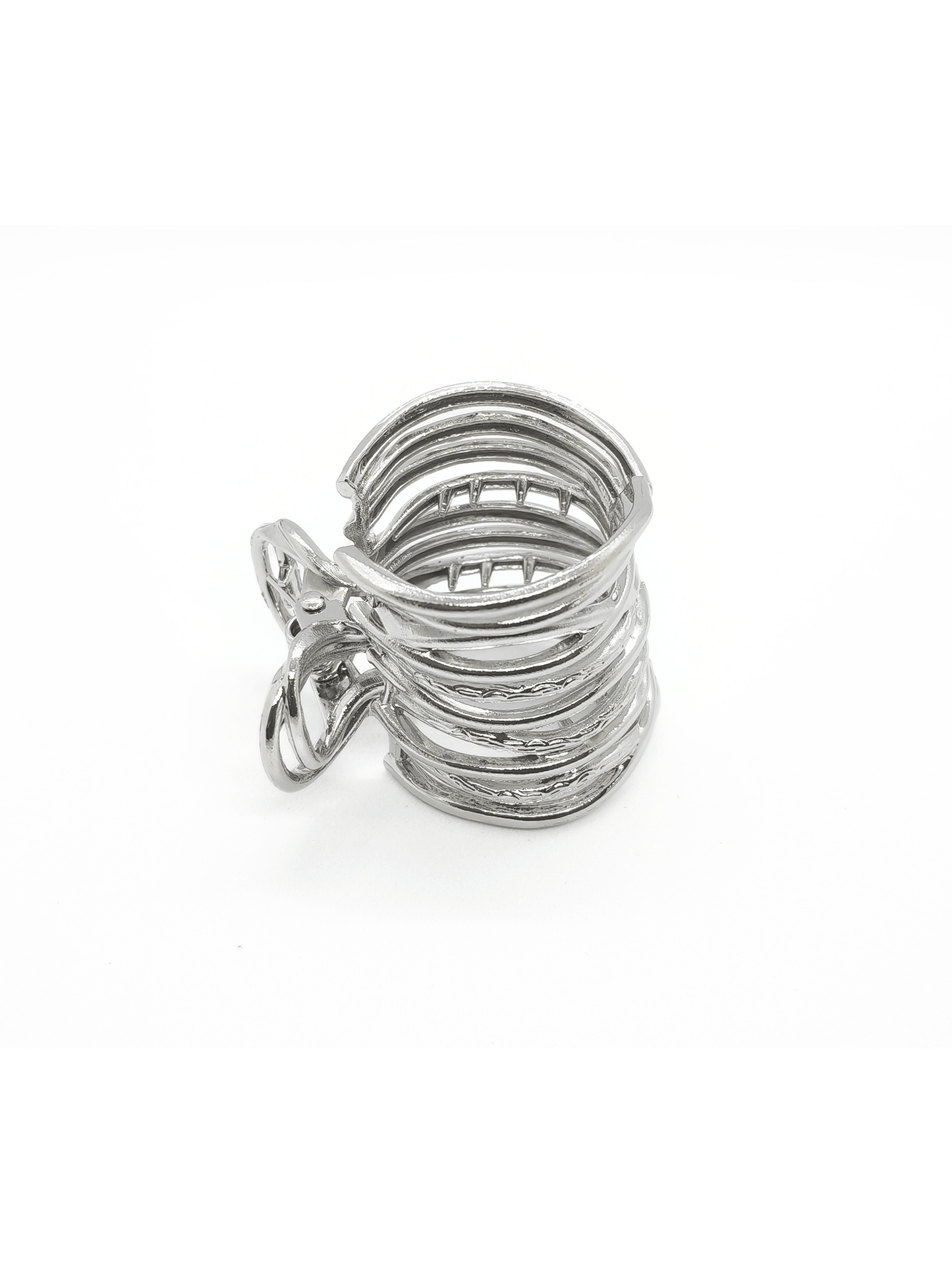 Metallic Spiral High Ponytail Holder - cllovestudio