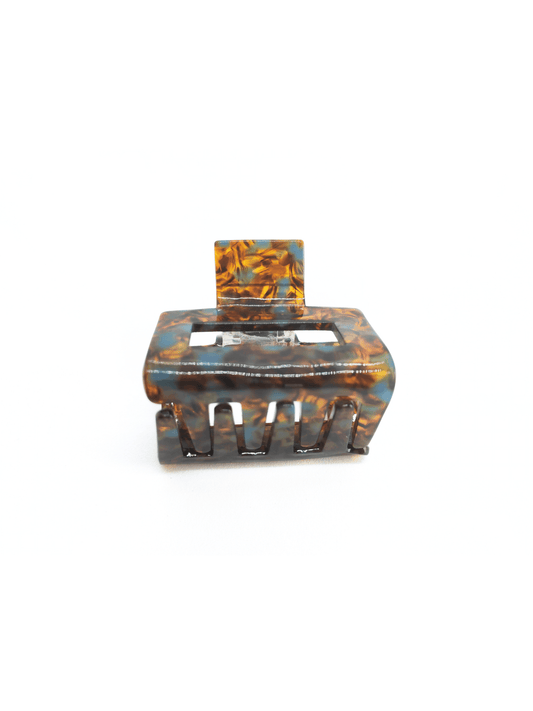 Tortoiseshell Square Hair Claw Clip - cllovestudio