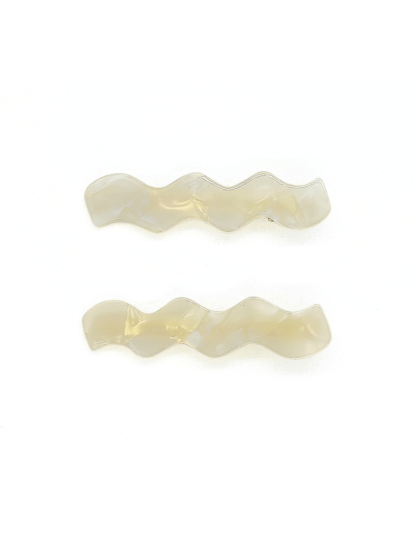 Wavy Shell Hair Pins (2-Pack) - cllovestudio