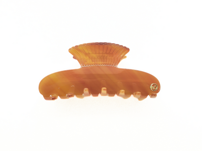 Amber Shell Hair Claw Clip - cllovestudio