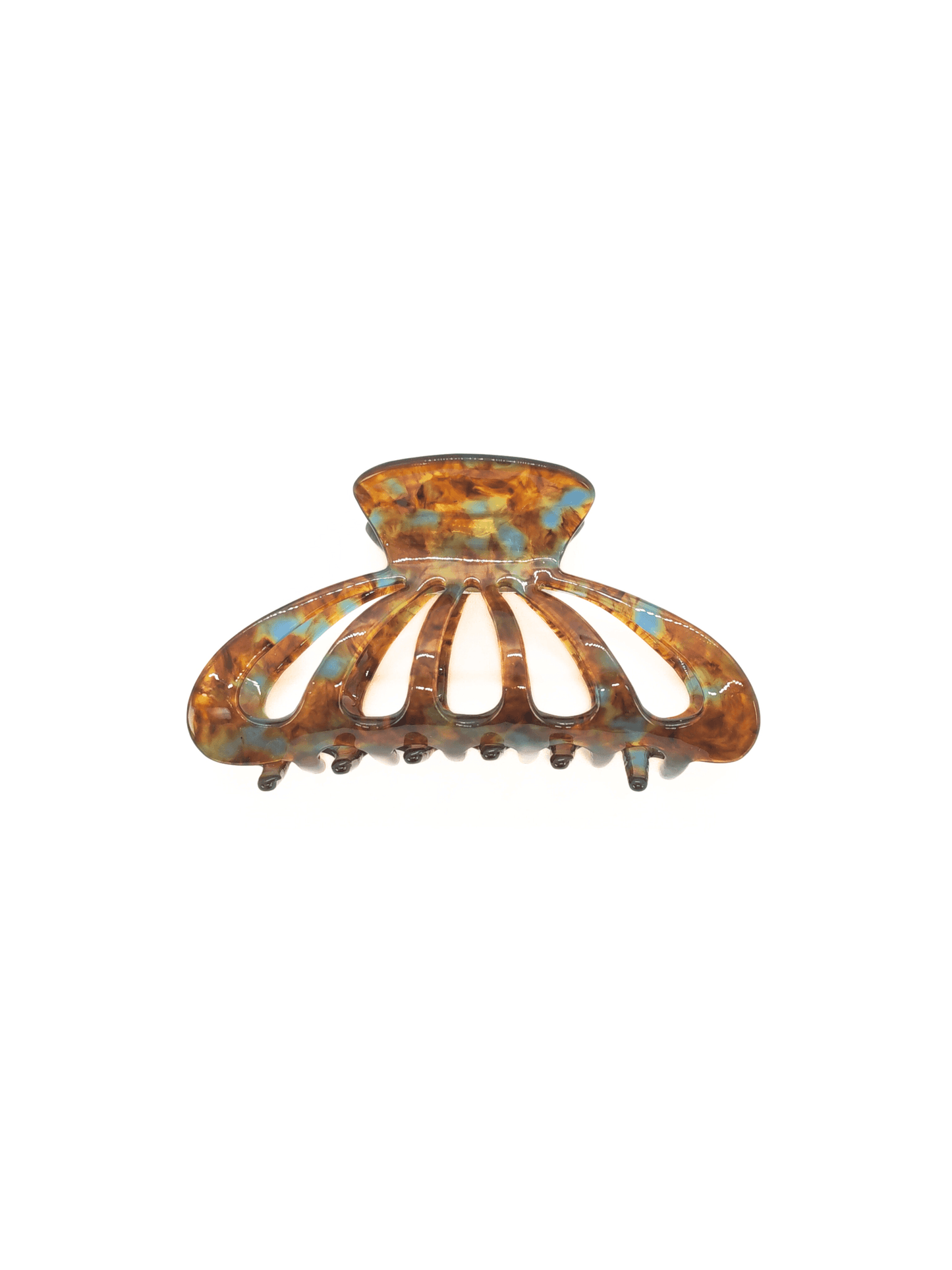 Classic Tortoiseshell Rounded Hair Claw Clip - cllovestudio