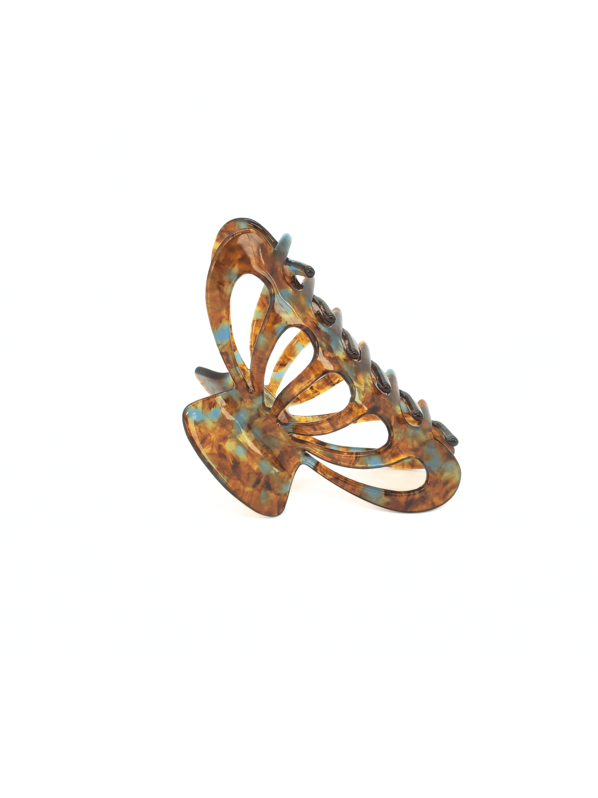 Classic Tortoiseshell Rounded Hair Claw Clip - cllovestudio