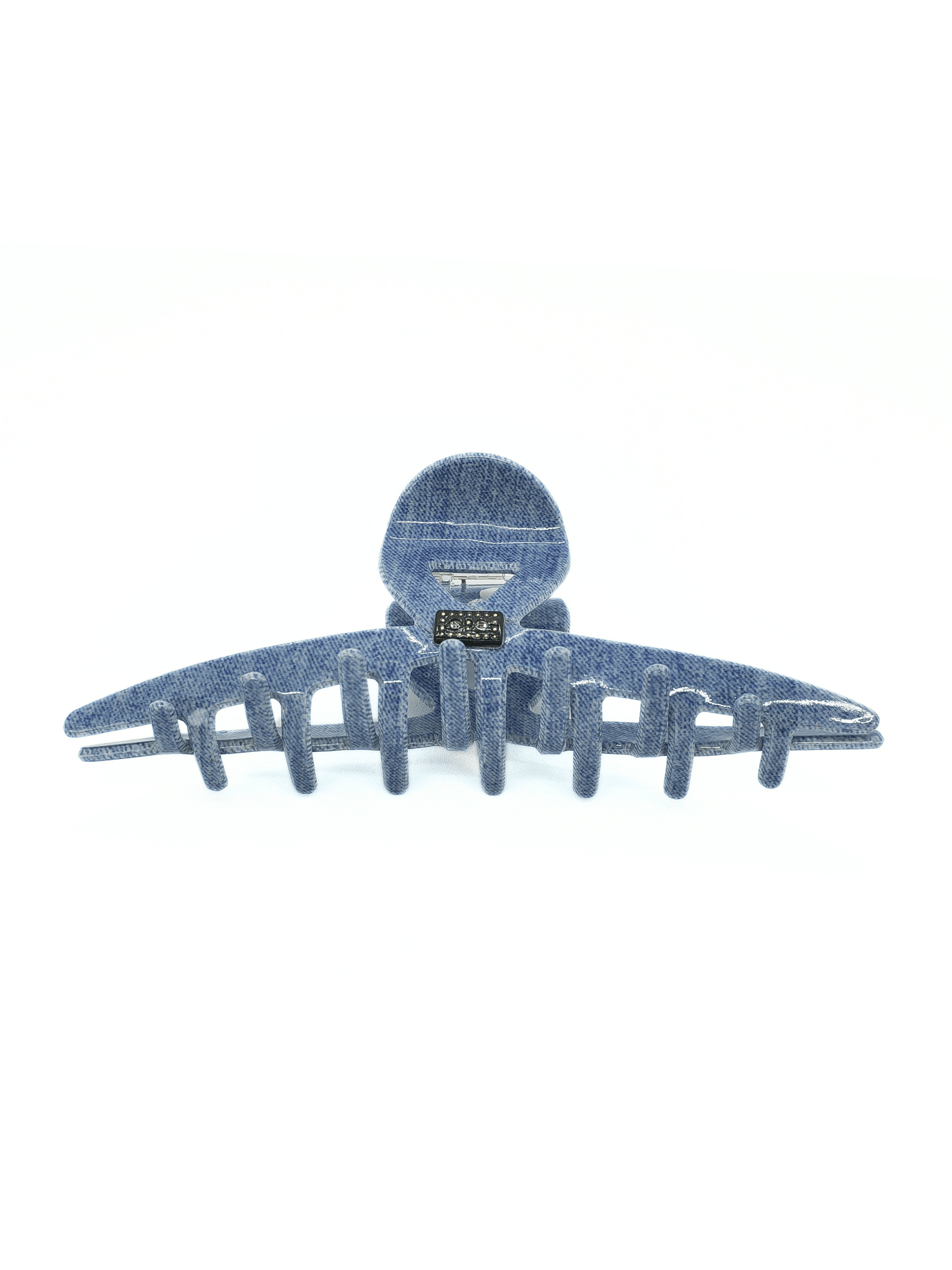 Denim Chic Acetate Hair Claw Clip - cllovestudio