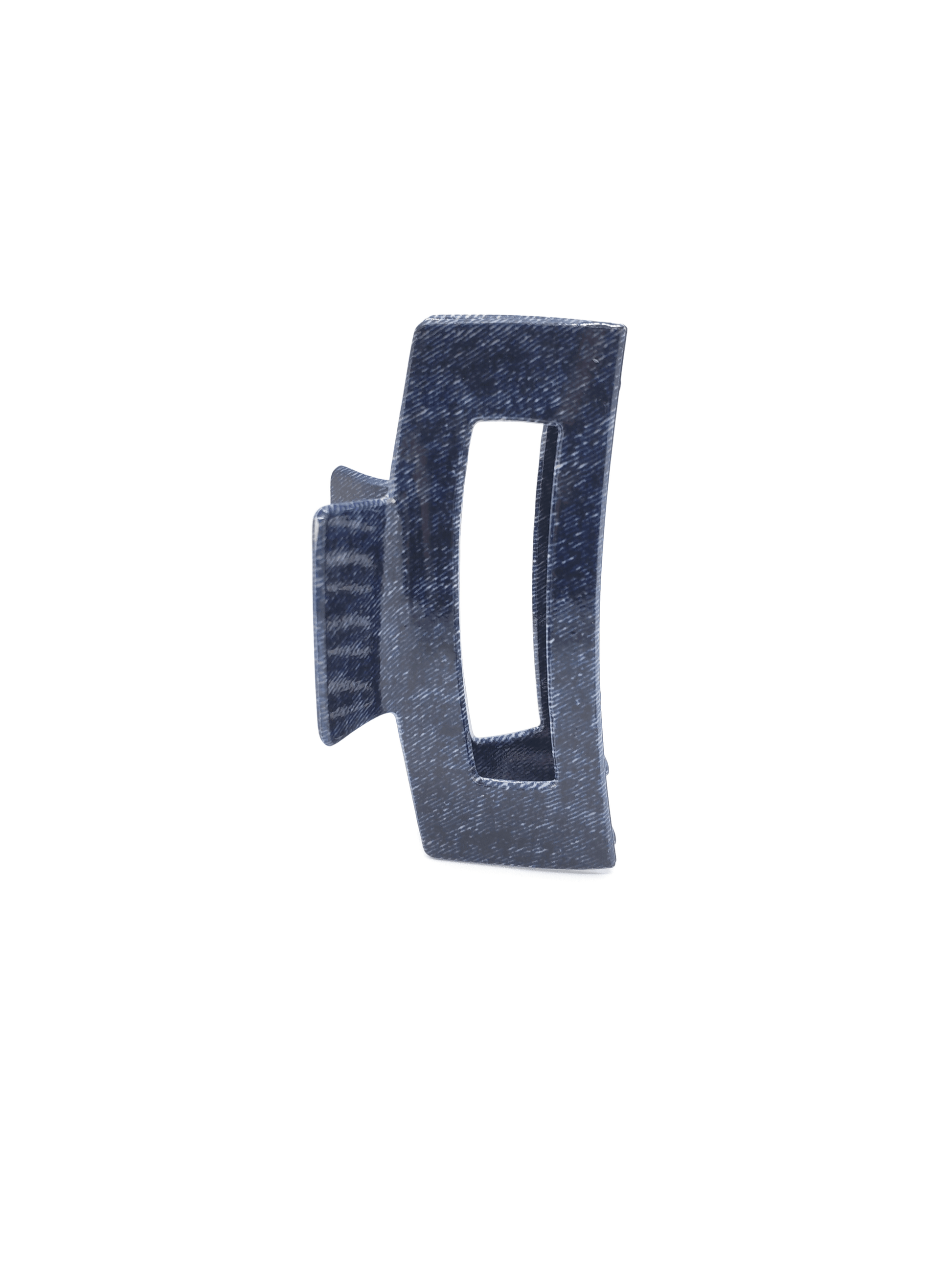 Denim Rectangular Hair Claw Clip - cllovestudio