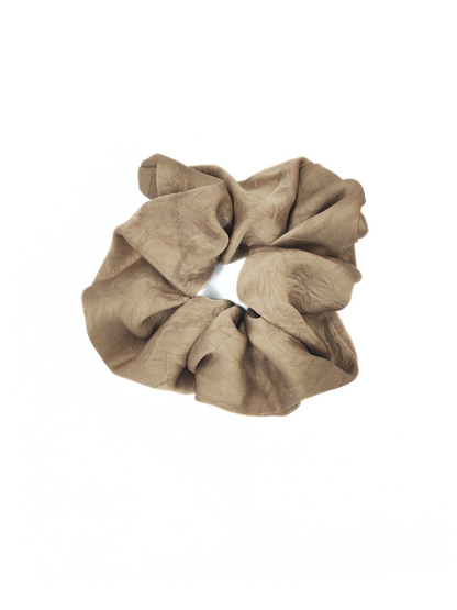 Elegant Satin Ink-Pattern Scrunchie - cllovestudio