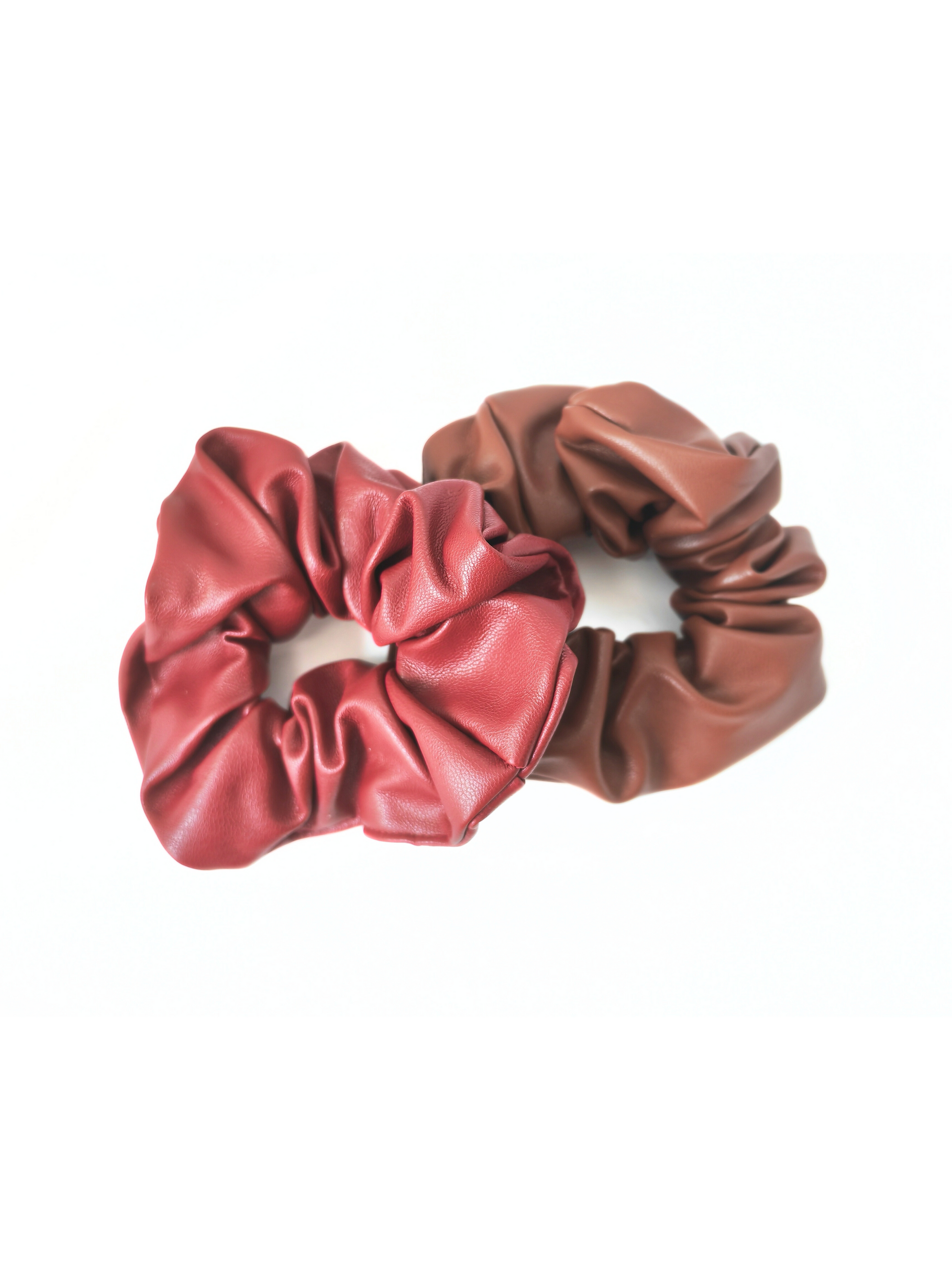 Faux Leather Luxe Scrunchie - cllovestudio