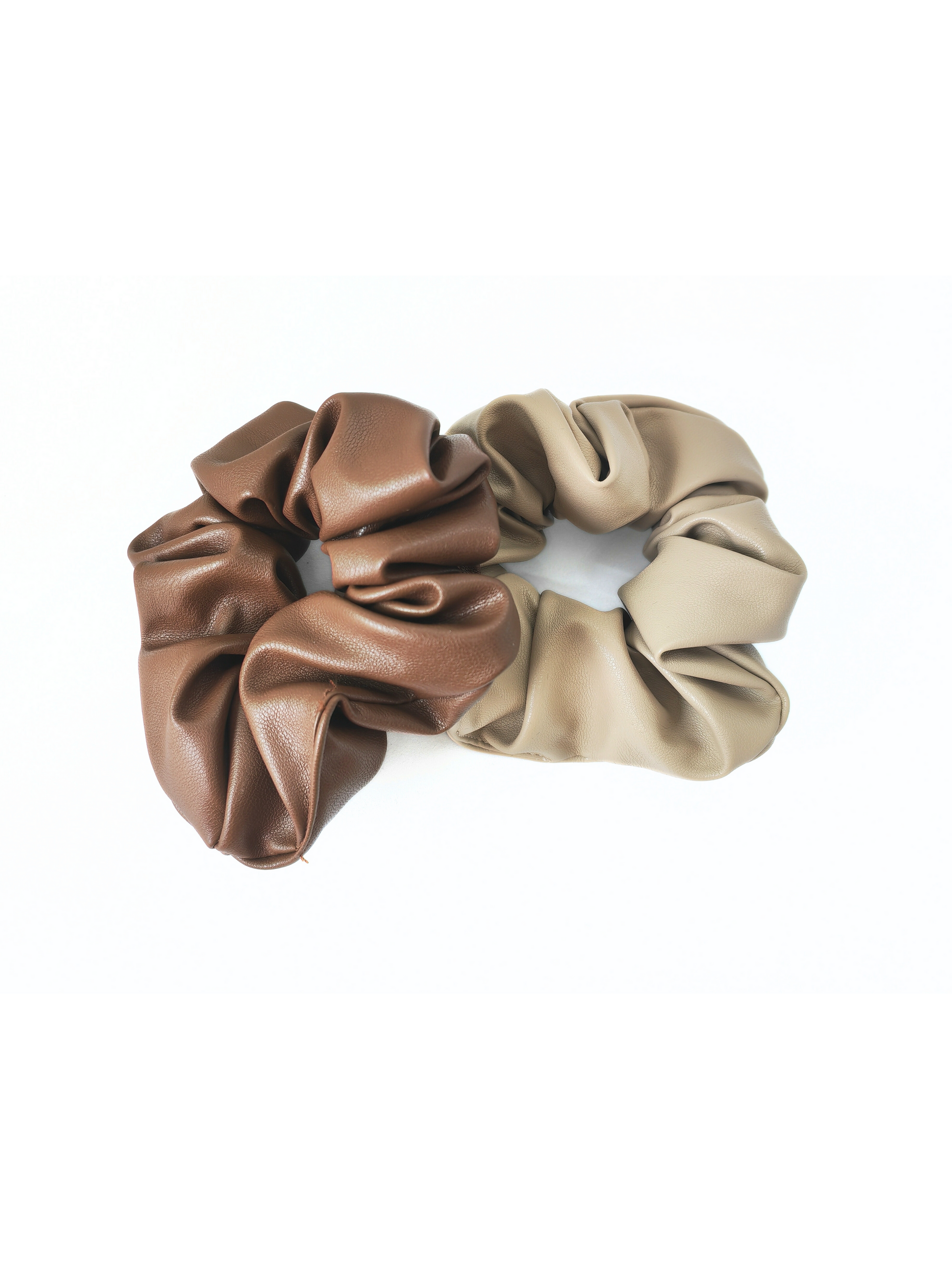 Faux Leather Luxe Scrunchie - cllovestudio