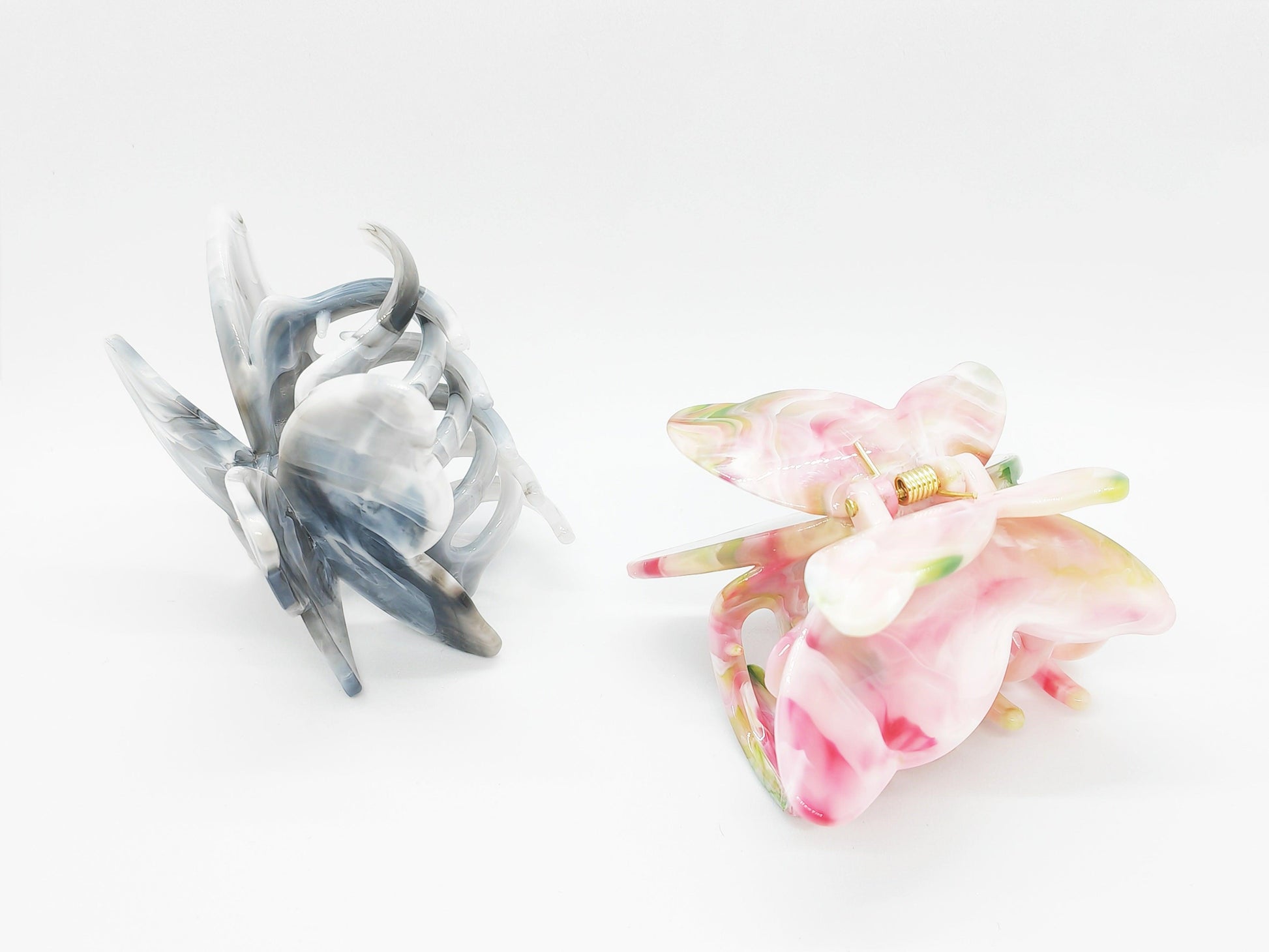 Chic Marbled Butterfly Hair Claw Clip - cllovestudio