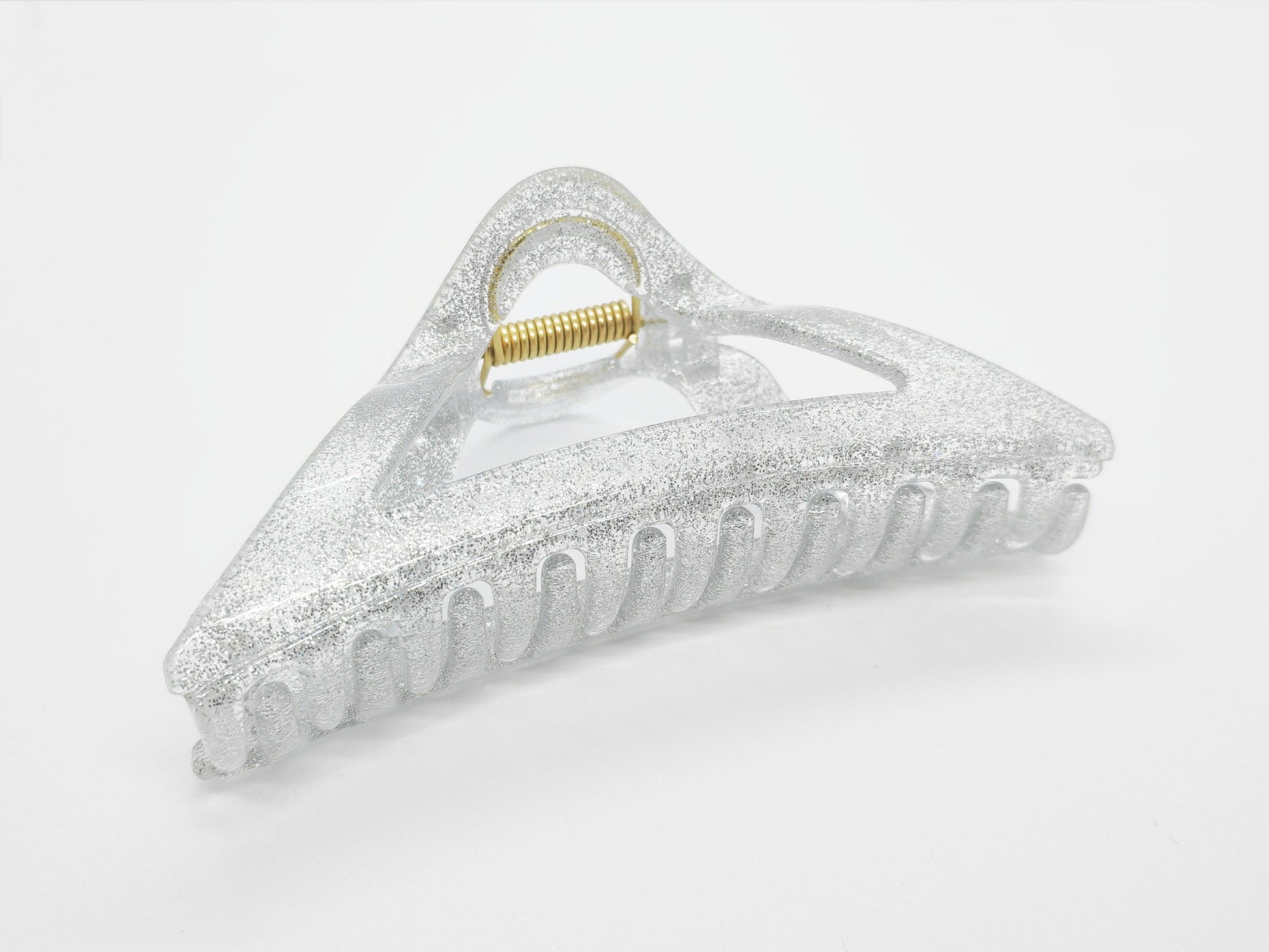 Glimmering Triangle Hair Claw Clip - cllovestudio