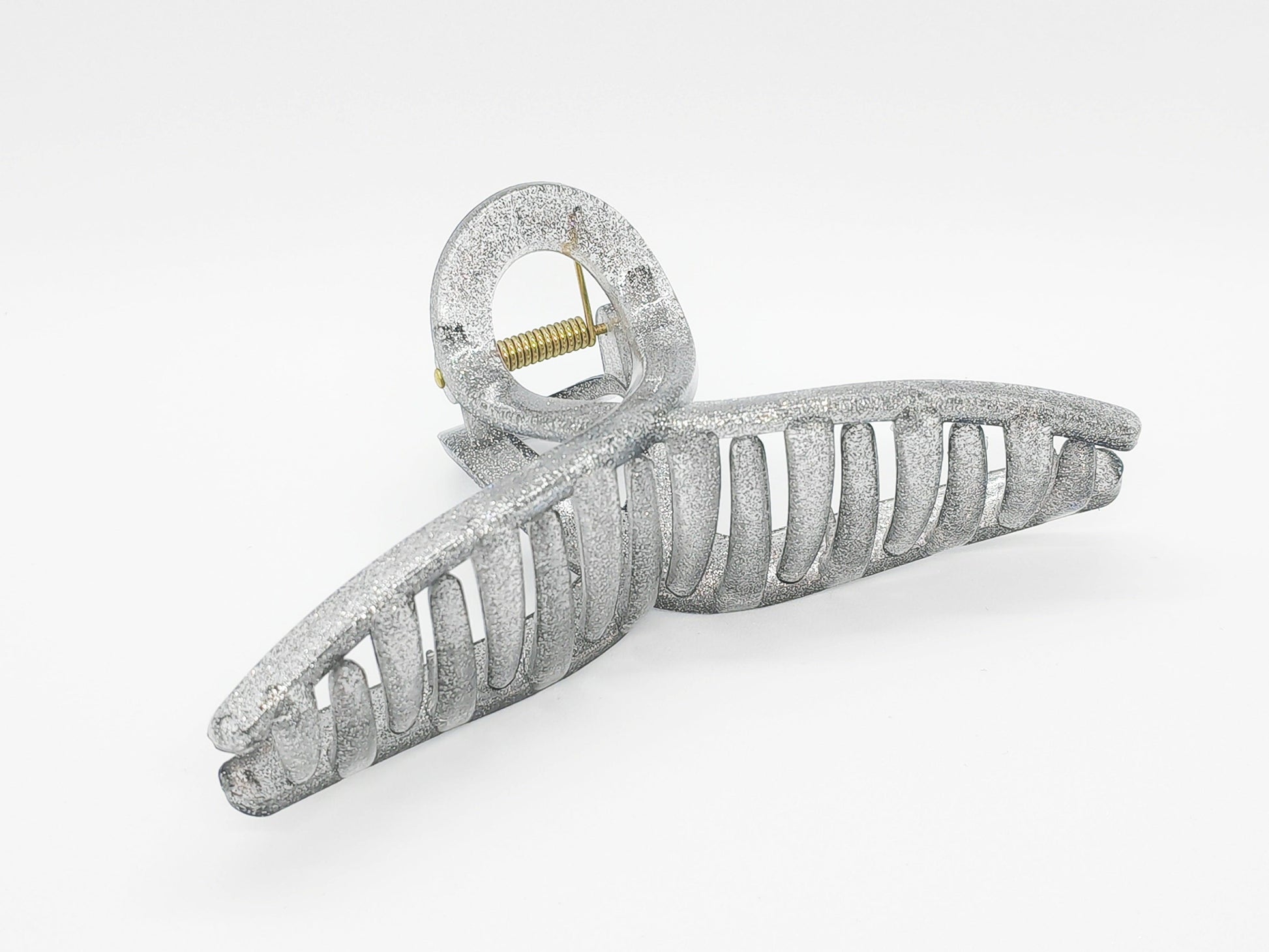 Glimmering Twisted Hair Claw Clip - cllovestudio