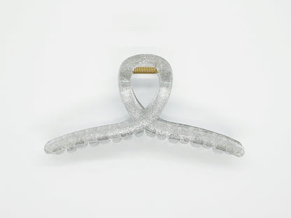 Glimmering Twisted Hair Claw Clip - cllovestudio