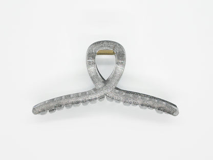 Glimmering Twisted Hair Claw Clip - cllovestudio