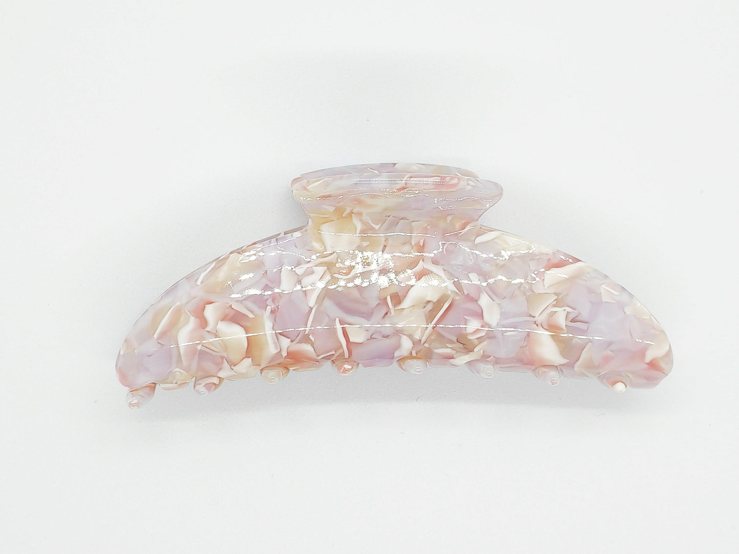 Lavender Blush Mosaic Hair Claw Clip - cllovestudio