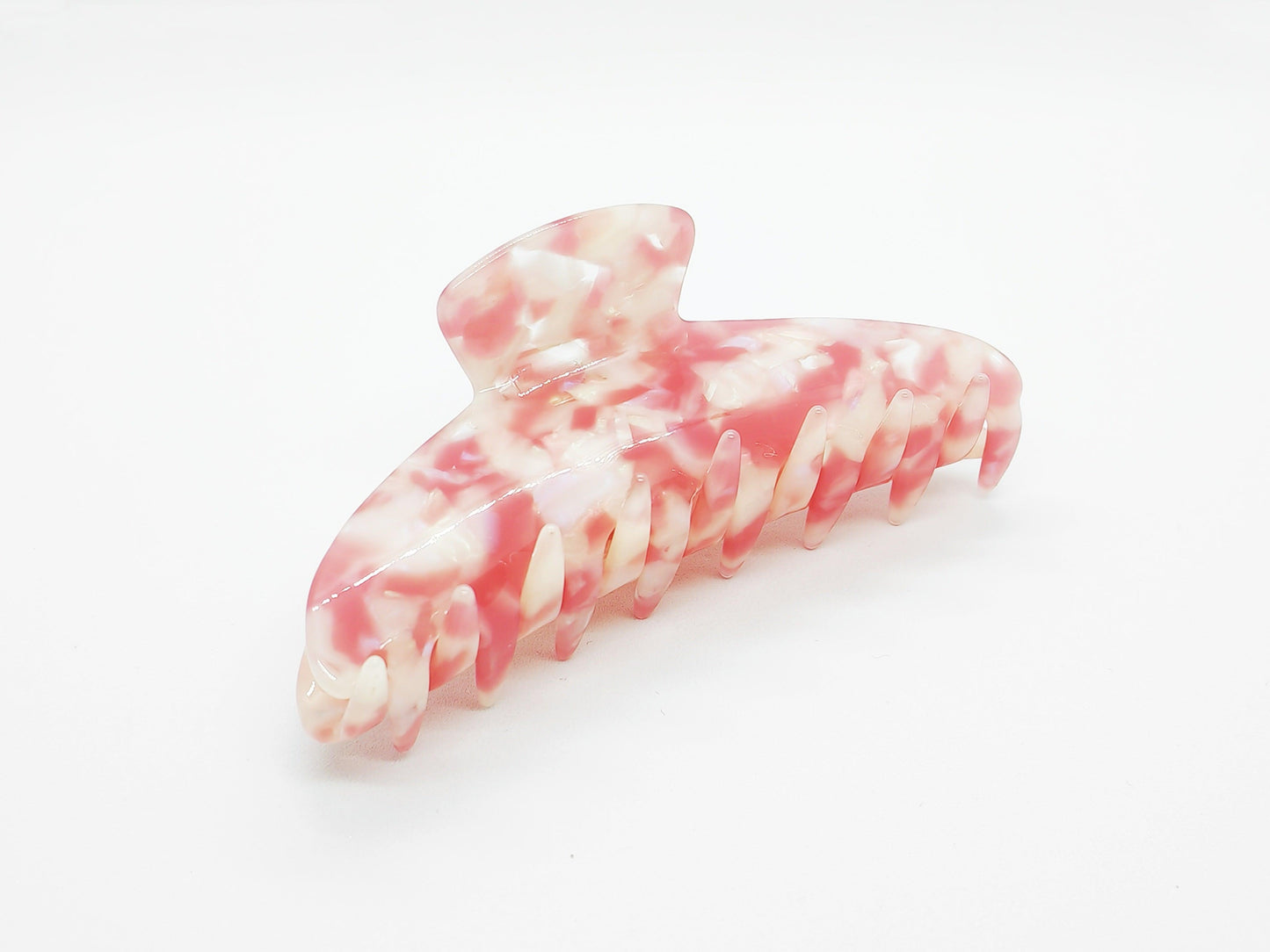 Rosy Quartz Mosaic Hair Claw Clip - cllovestudio