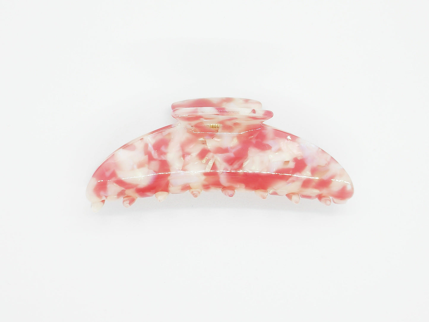 Rosy Quartz Mosaic Hair Claw Clip - cllovestudio