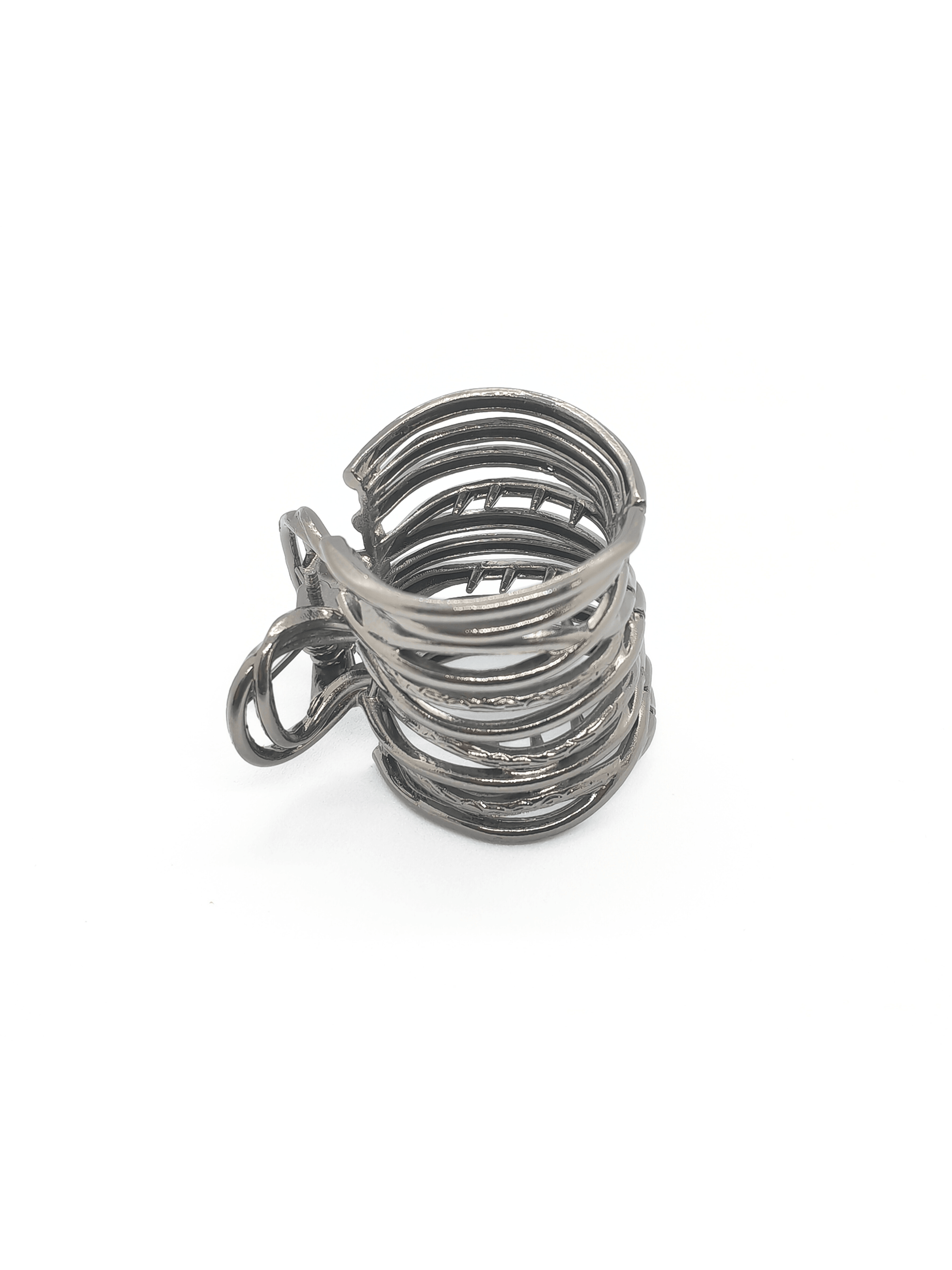 Metallic Spiral High Ponytail Holder - cllovestudio