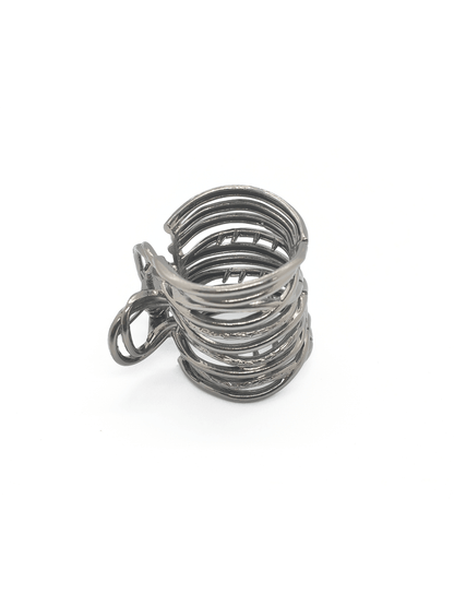 Metallic Spiral High Ponytail Holder - cllovestudio