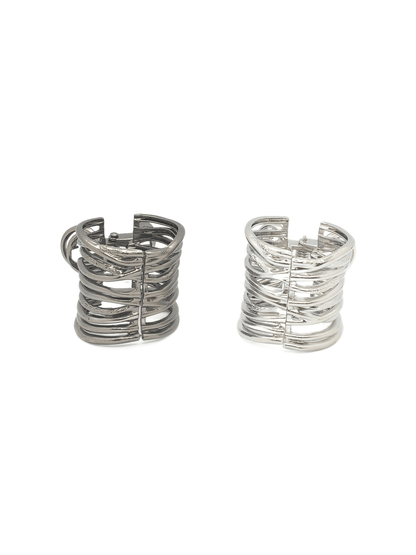 Metallic Spiral High Ponytail Holder - cllovestudio