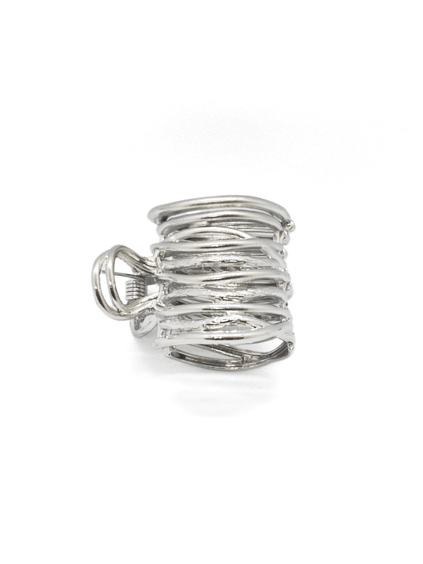 Metallic Spiral High Ponytail Holder - cllovestudio