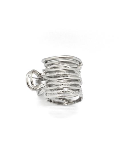 Metallic Spiral High Ponytail Holder - cllovestudio
