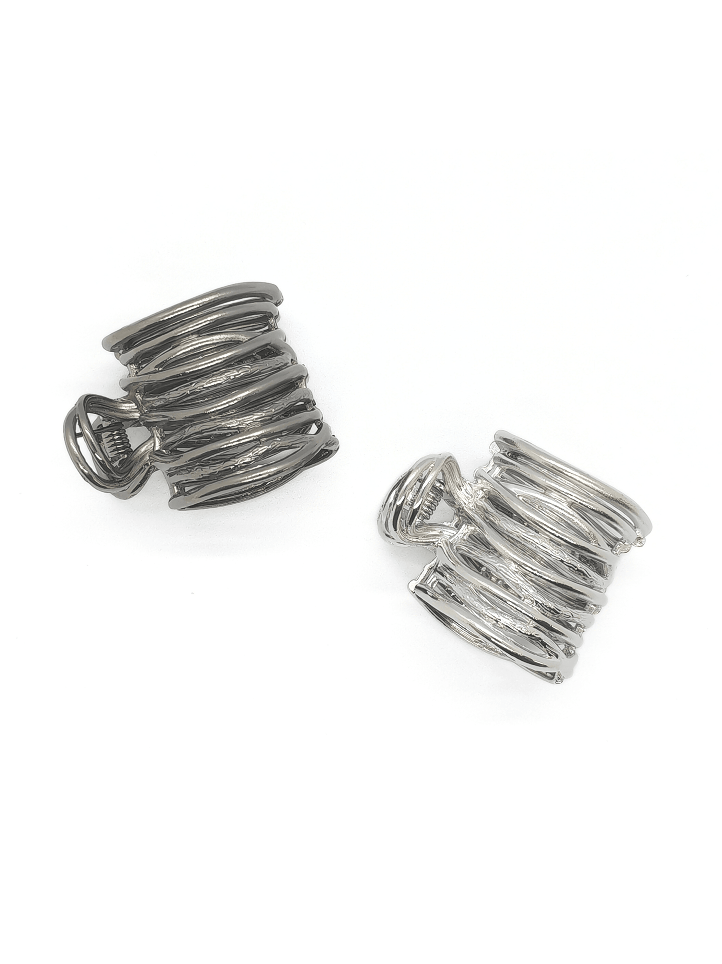 Metallic Spiral High Ponytail Holder - cllovestudio