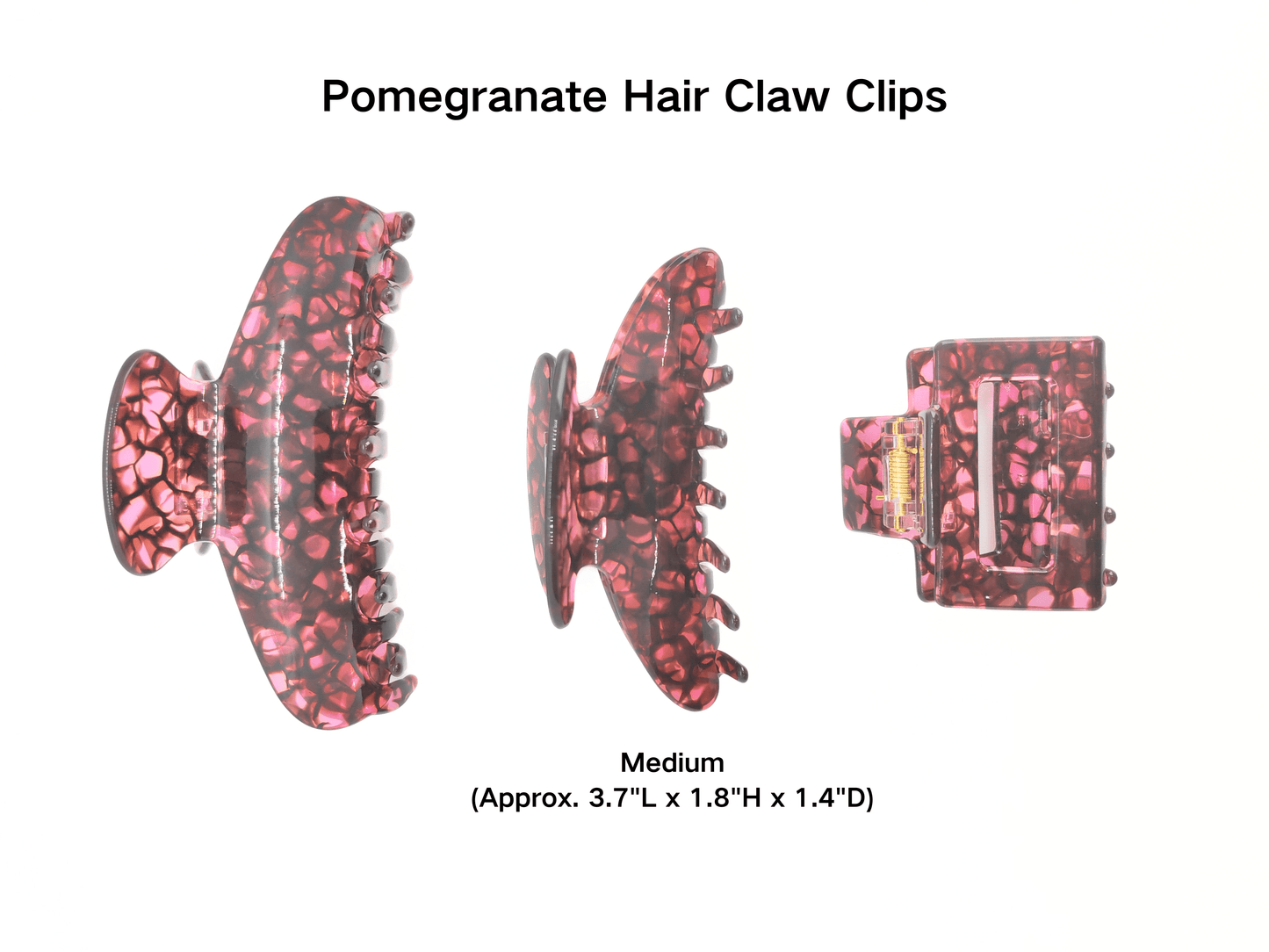 Pomegranate Hair Claw Clip - cllovestudio