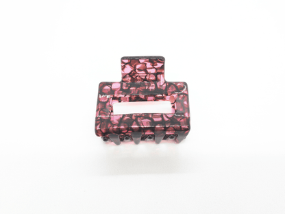Pomegranate Square Jaw Hair Clip - cllovestudio