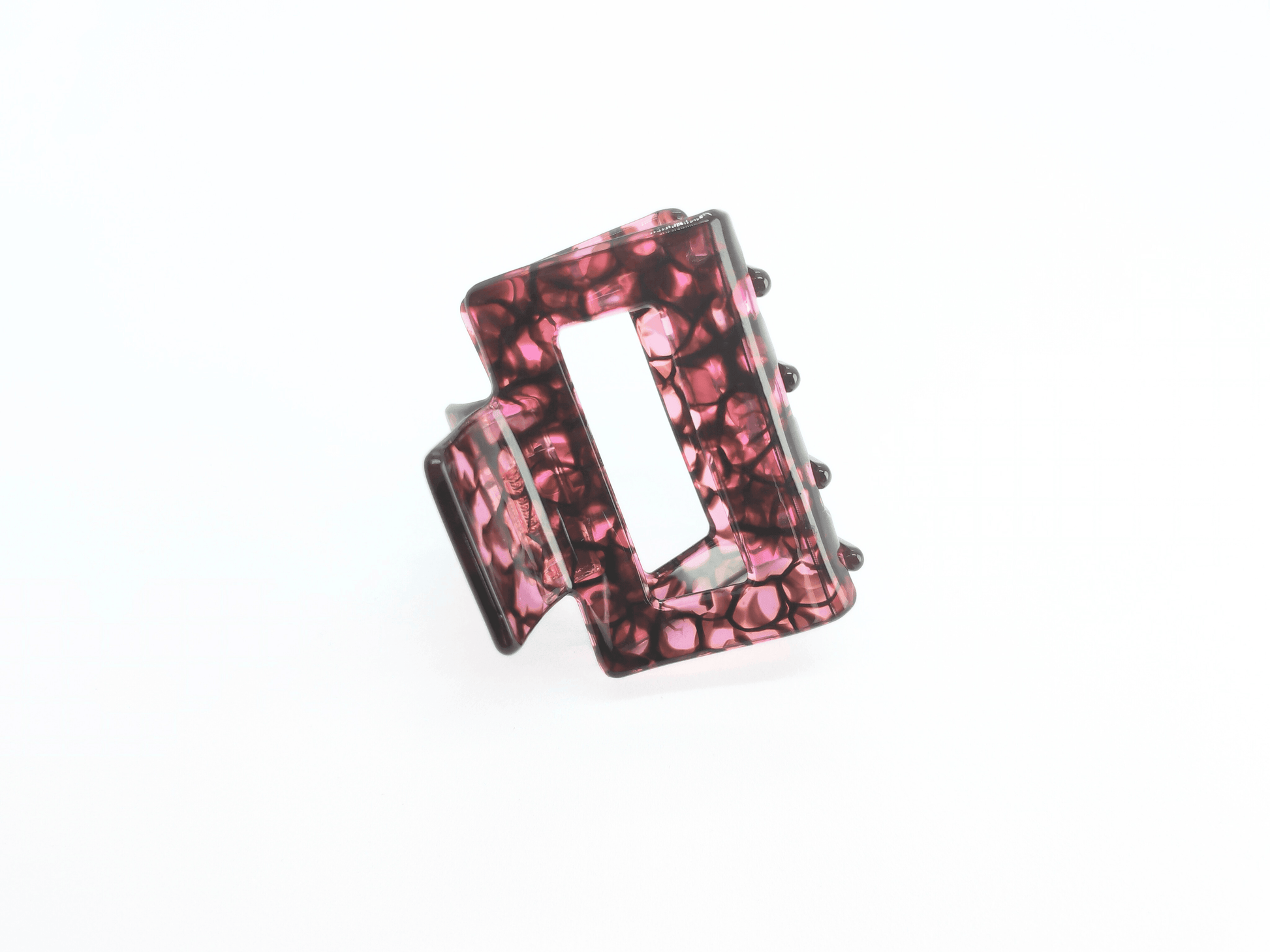 Pomegranate Square Jaw Hair Clip - cllovestudio