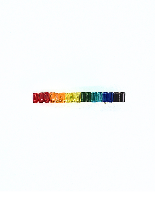 Rainbow Rhinestones Hair Pin - cllovestudio