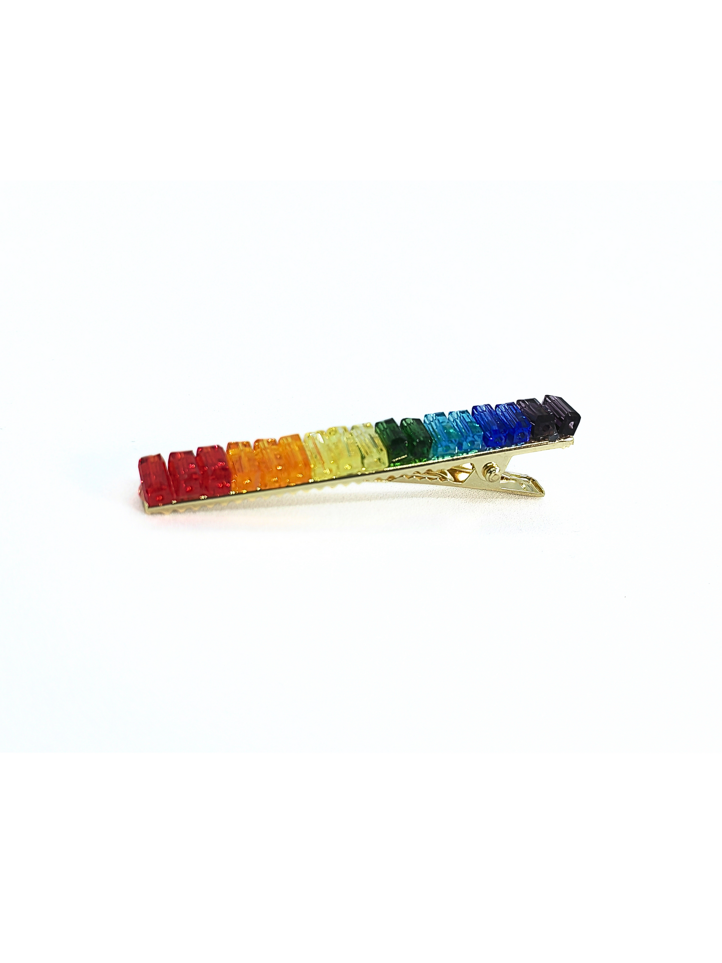 Rainbow Rhinestones Hair Pin - cllovestudio