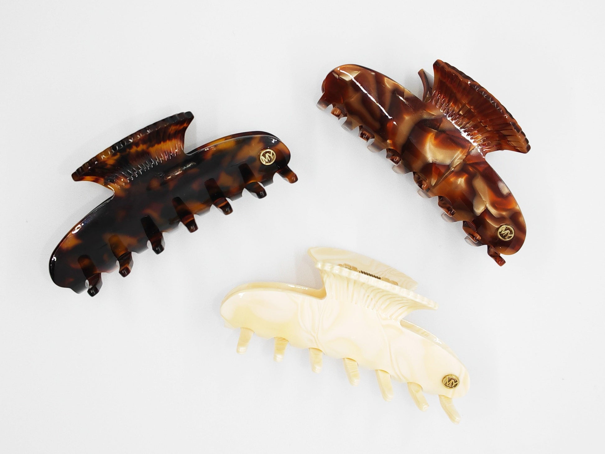 Elegant Seashell Acetate Hair Claw Clip - cllovestudio