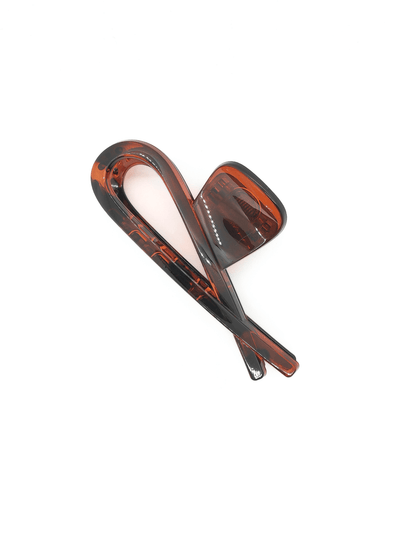 Simplistic Glossy TortoiseshellFishtail Hair Claw - cllovestudio