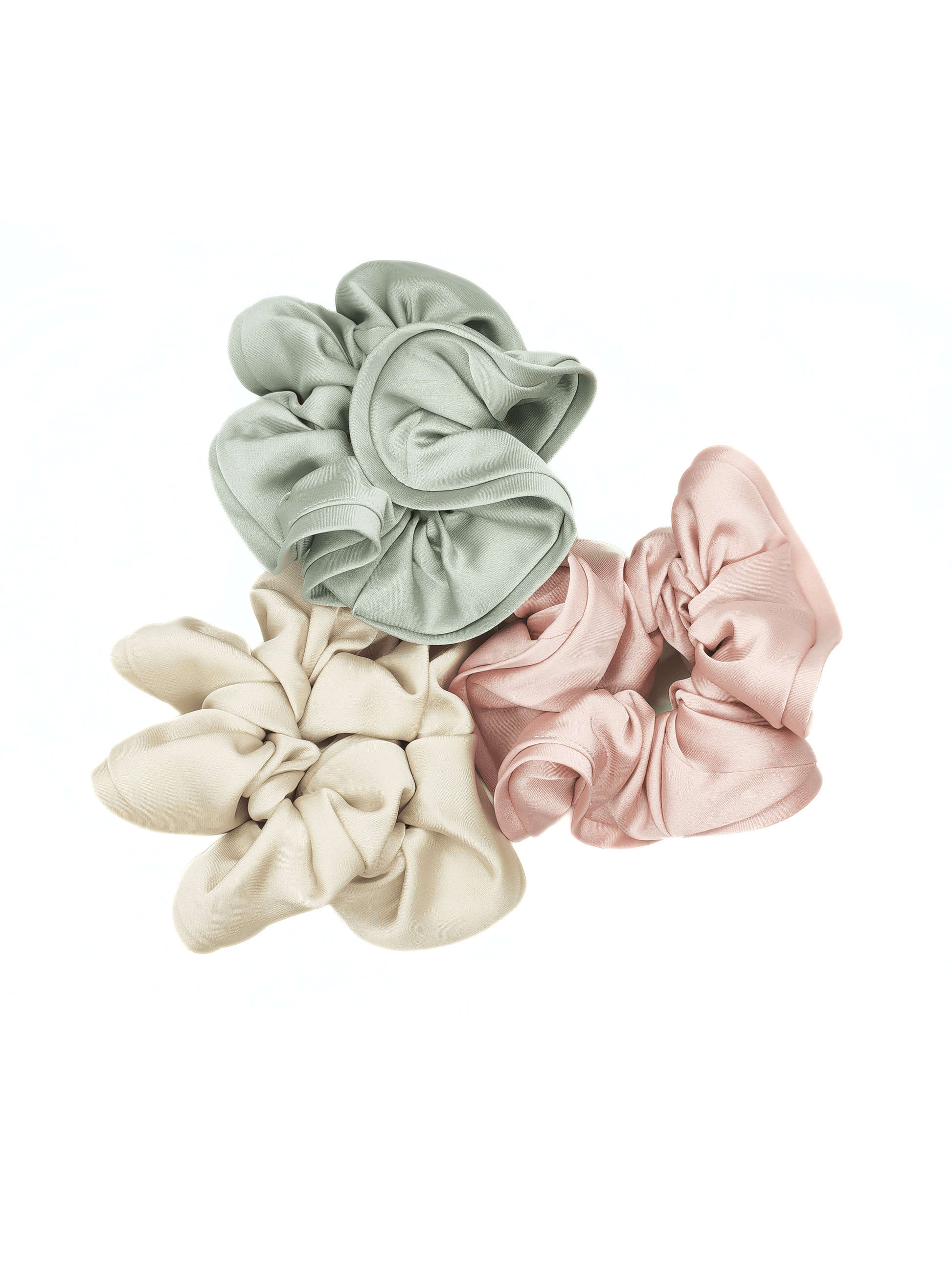 Soft Satin Pastel Scrunchie - cllovestudio