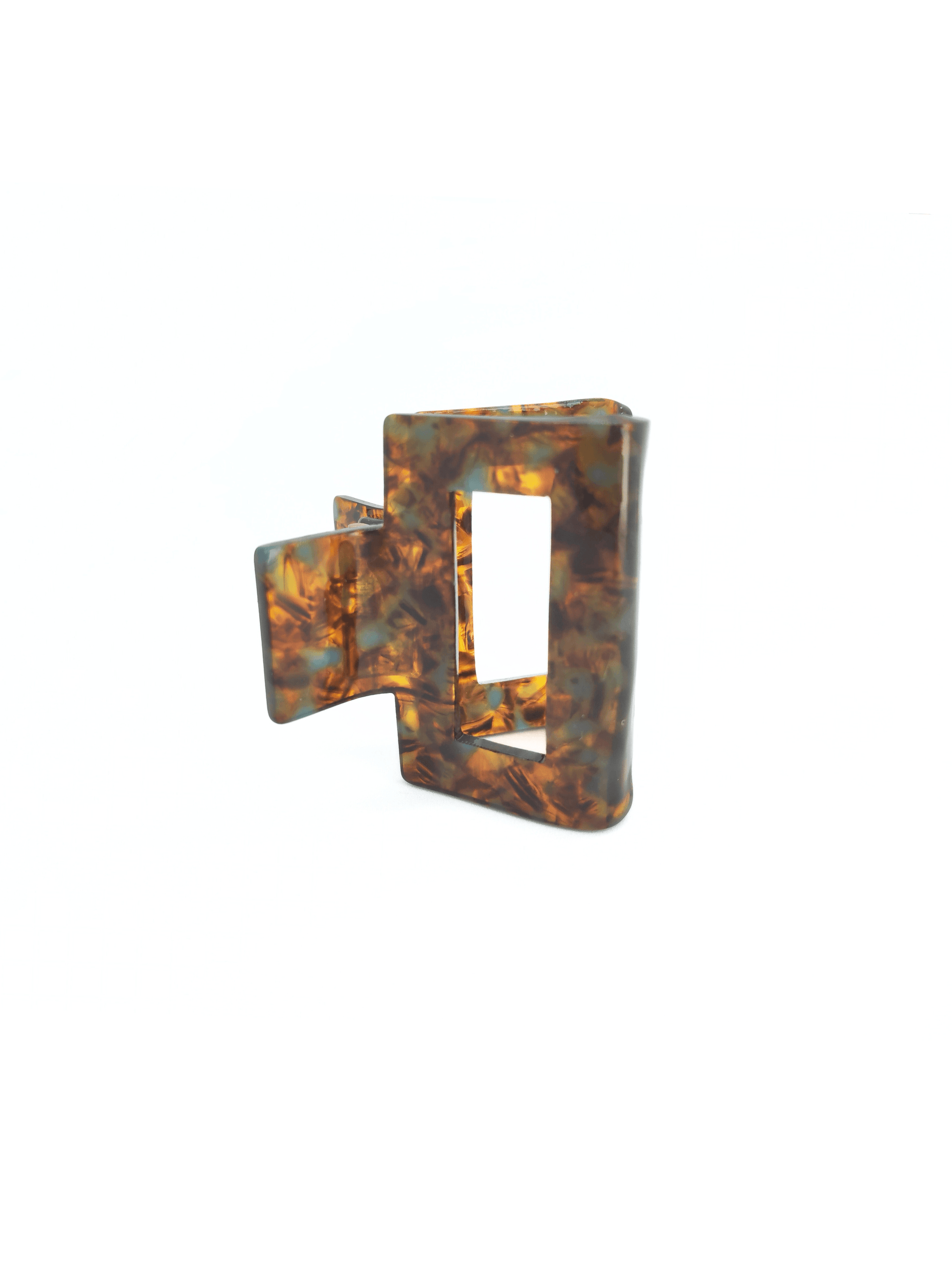Tortoiseshell Square Hair Claw Clip - cllovestudio
