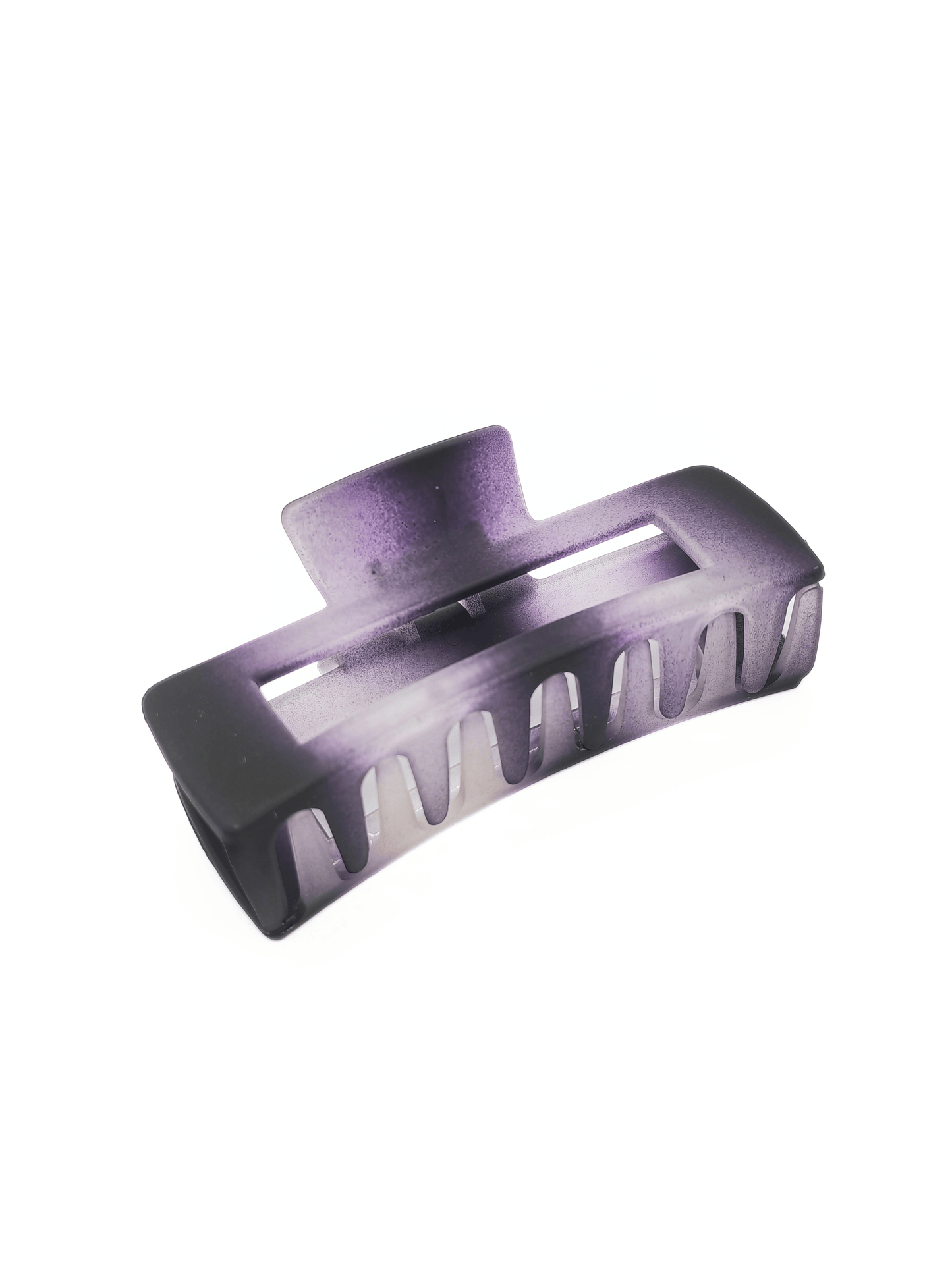 Trendy Matte Ink-Inspired Rectangular Hair Claw Clip - cllovestudio