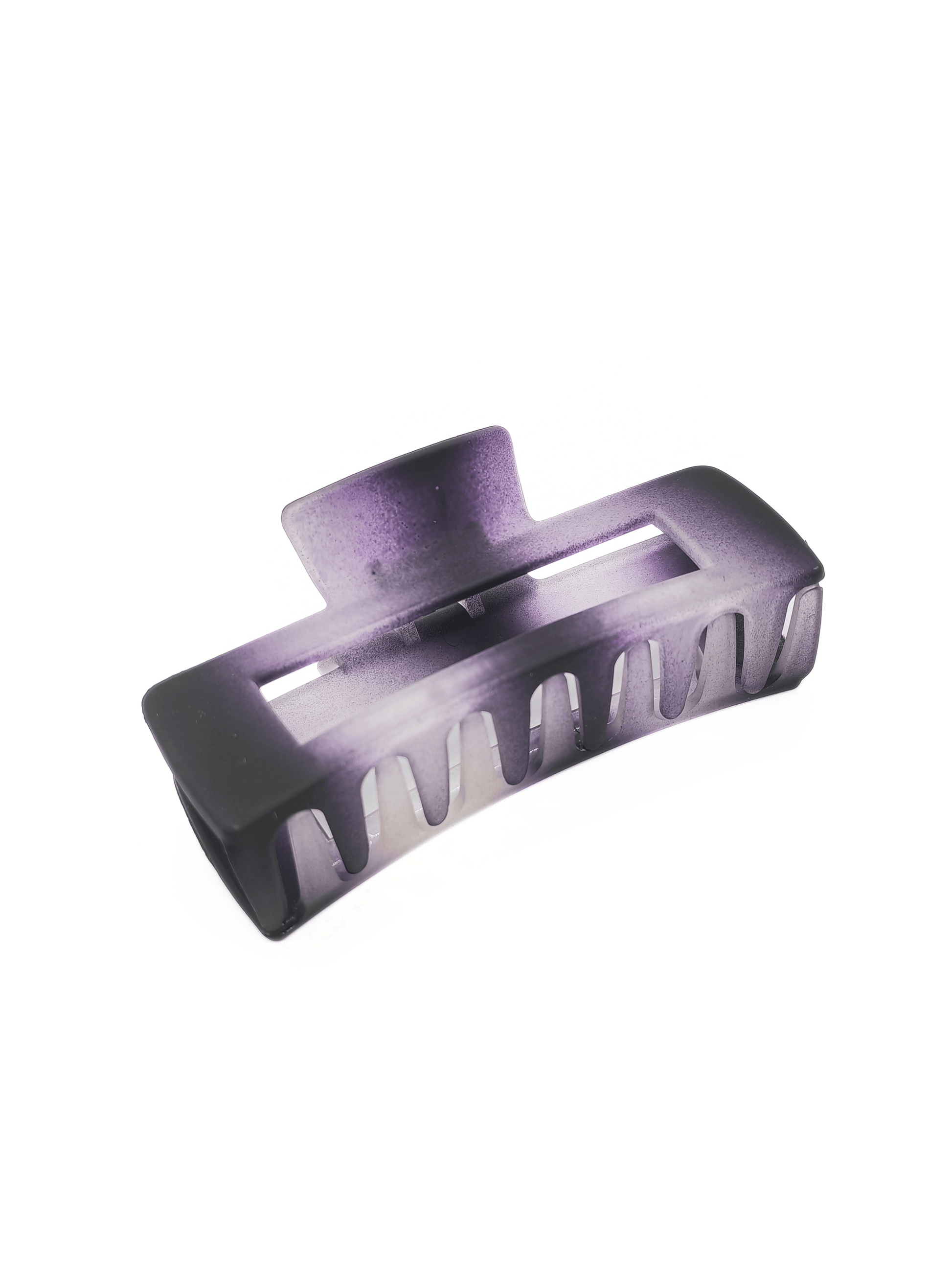 Trendy Matte Ink-Inspired Rectangular Hair Claw Clip - cllovestudio