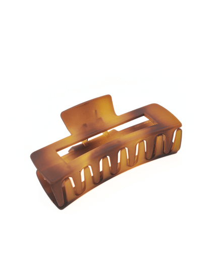 Trendy Matte Ink-Inspired Rectangular Hair Claw Clip - cllovestudio