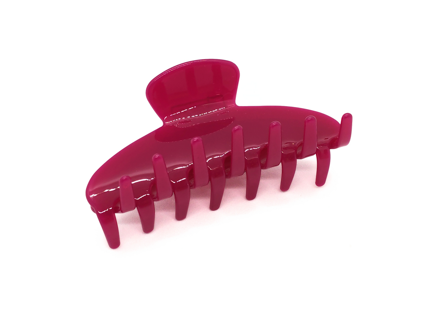 Vibrant Solid Color Acetate Hair Claw Clip - cllovestudio