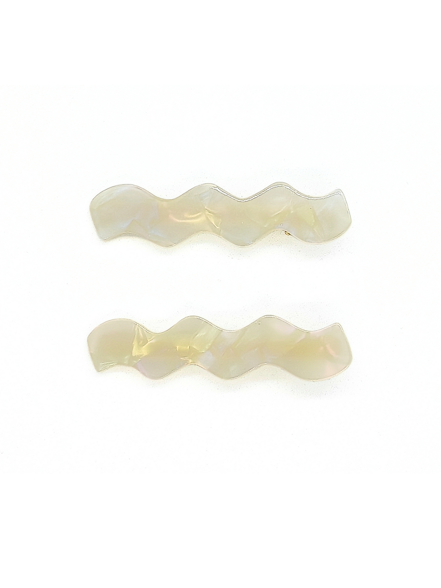 Wavy Shell Hair Pins (2-Pack) - cllovestudio