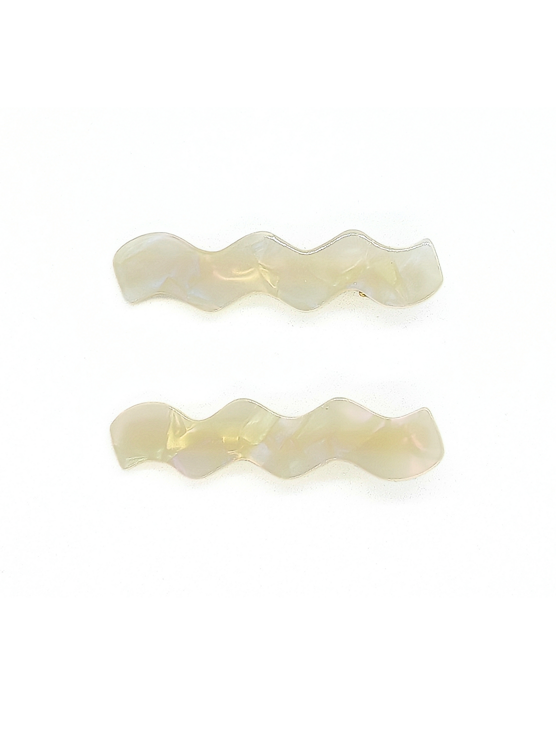 Wavy Shell Hair Pins (2-Pack) - cllovestudio