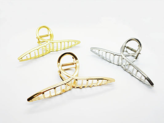 Elegant Twisted Alloy Hair Claw Clip - cllovestudio